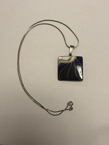 Sterling Silver Nautilus Shell Necklace
