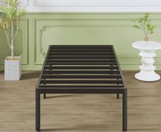 3ft High Single Bed Frames with Rounded Corner Legs