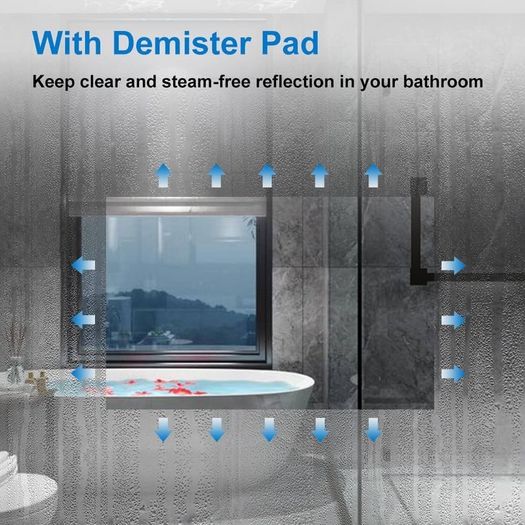 SALE | 700x500 Bathroom Wall Mirror with LED Lights,with Demister Pad,Touch Sensor,IP44,Landscape or Portrait
