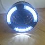 Crivit 2-in-1 Camping Fan with LED Light Tent Hanging Hook Portable Battery Operated New Boxed Image 5