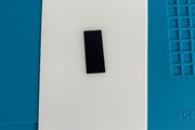 OEM Style iPhone 15 Replacement Rear Back Glass Panel Cover - White (Big Hole)