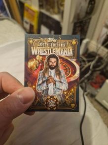 WWE WORLD 2026 Seth Rollins 210 of 399 Topps Wrestlemania 42 Exclusive Card