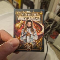 WWE WORLD 2026 Seth Rollins 210 of 399 Topps Wrestlemania 42 Exclusive Card