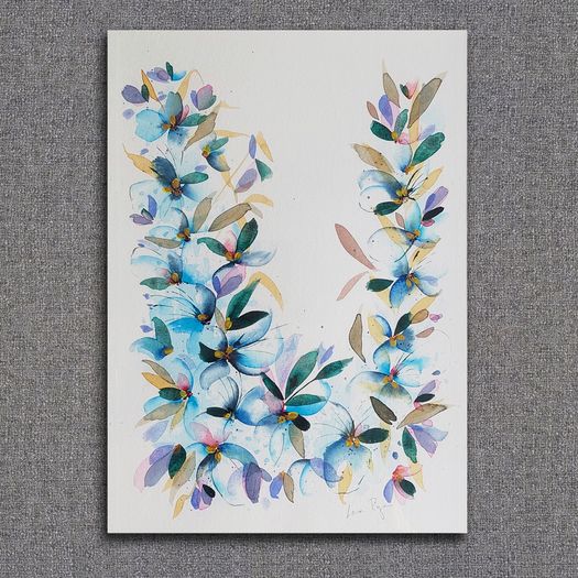 FRAMED Original Watercolour Painting