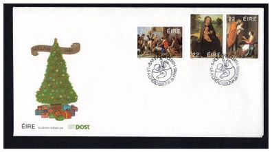 1985 Ireland Christmas Commemorative Stamps An Post First Day Cover (FDC)