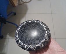 Vintage 1992 Kenyan  Soapstone. Ashtray set_ Brown Thomas