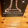 Pair of 3D lamp post outdoor lights warm white Image 3