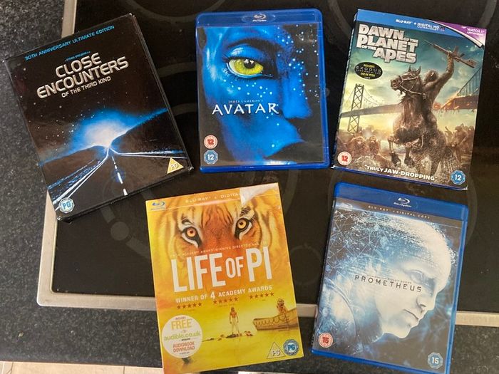Sci-Fi & Adventure Blu-ray Bundle (5 Blockbuster Movies)