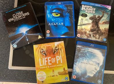 Sci-Fi & Adventure Blu-ray Bundle (5 Blockbuster Movies)