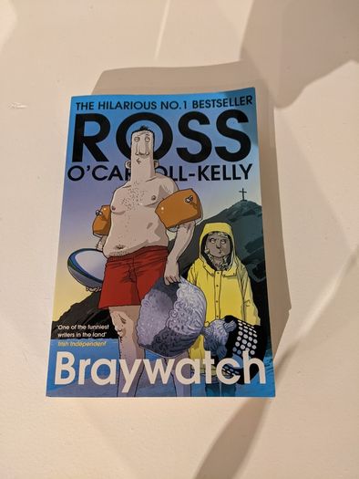 Braywatch by Ross O'Caroll-Kelly Paul Howard - signed by author
