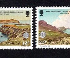 1986 Isle of Man Europa Nature and Environment Protection Commemorative Stamps Mint Never Hinged (MNH)