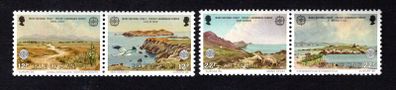 1986 Isle of Man Europa Nature and Environment Protection Commemorative Stamps Mint Never Hinged (MNH)