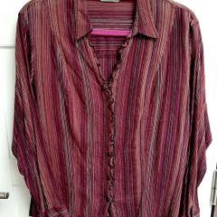 Cheesecloth shirt UK 22