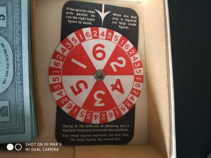 Early Wooden vintage Monopoly game