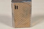 Vintage Cosmic R Electronic Lighter Made In Japan Gold Coloured