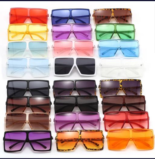 Fashion Big Square Glasses-KCL