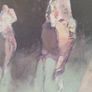 Large horse racing oil on canvas Image 7