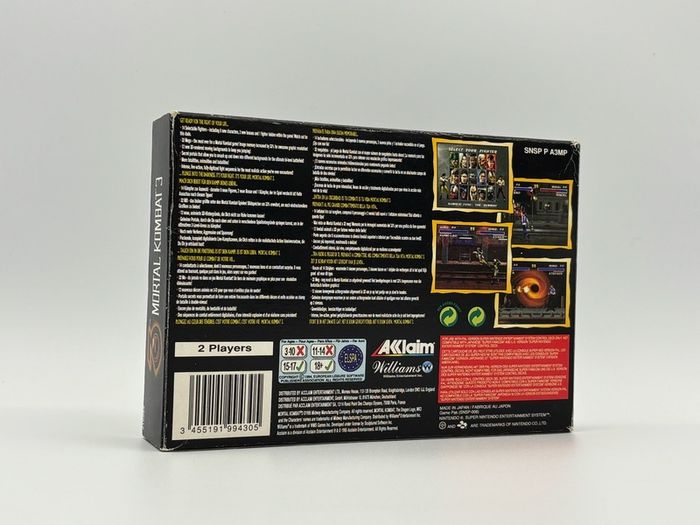 Mortal Kombat 3 for Nintendo SNES - Boxed