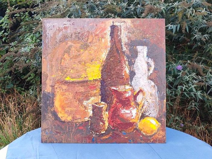 Large Impasto Still Life