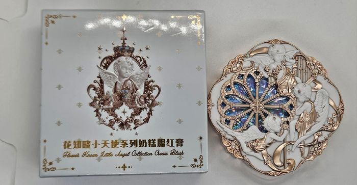 Flower Knows Little Angel Cream Blush in 01 Sacred Lily (Asia Edition)