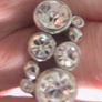 Ring. Sparkly art deco ring. size 9. Stainless. Image 3