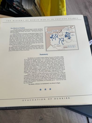 The History of World War II in post stamps