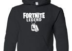 Fortnite Legend Youth Hooded Sweatshirt kids fortnite hoodie