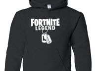 main image for ad Fortnite Legend Youth Hooded Sweatshirt kids fortnite hoodie