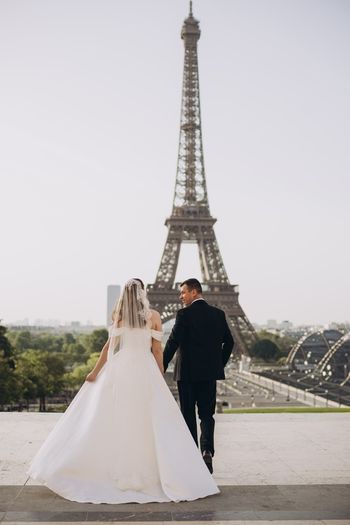 wedding dress from Paris