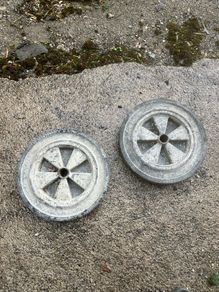 Belle cement mixer wheels