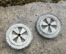 Belle cement mixer wheels
