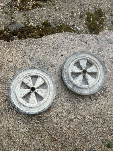 Belle cement mixer wheels