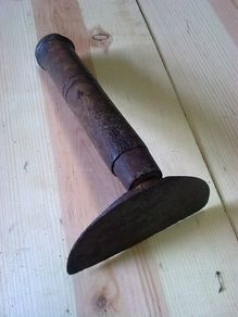 Old pig scraper. Irish farm bygone