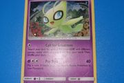 Celebi (SM224) Sun &amp; Moon Black Star Promo Holo Pokemon Card 2019