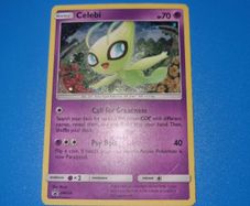 Celebi (SM224) Sun & Moon Black Star Promo Holo Pokemon Card 2019