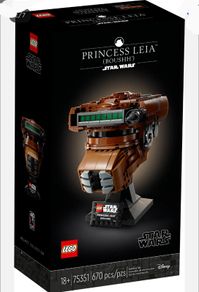 Retired Lego Star Wars 75351 Princess Leia (Boushh) Helmet