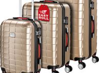 main image for ad Set 3-Piece Trolley Suitcase Hard Shell M L XL