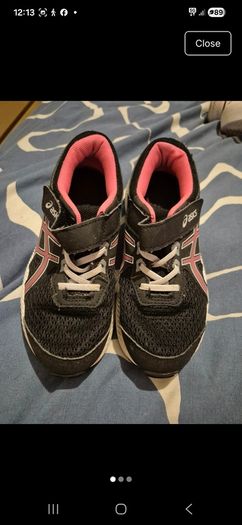 Bag of girls shoes
