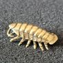 3 brass Insects, Solid brass. Image 7