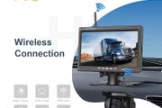 7 inch IPS Car Monitor Wireless Rearview Camera Night Vision Backup Parking Rear View AHD Rear Camera For RV Truck Trailer