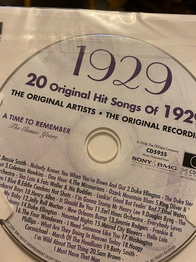 Birthday CD 1929