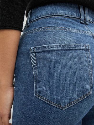 Paige Sasha distressed wide-leg jeans size 24 UK8