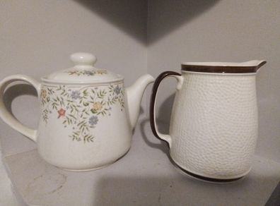 Teapot & Jug
