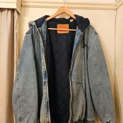 Levis denim hooded jacket