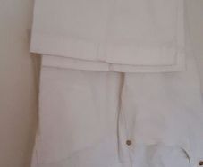 Per una winter white bootleg jeans