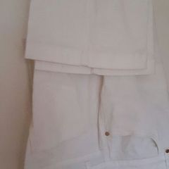 Per una winter white bootleg jeans