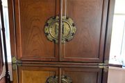 Tv Rosewood Cabinet + Cabinet Base