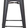 Pollux Gun Metal Grey Kitchen/Bar Stools X2 Image 3