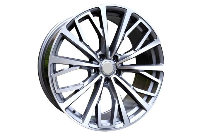 18" A6 Type grey Alloys Seat Audi Skoda Vw 5x112
