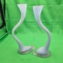 Pair of decorative vases , vintage Image 6